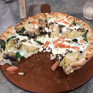 The best Spinach Pizza