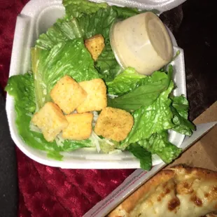 Fresh Caesar salad