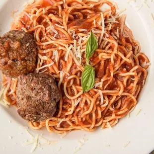 Spaghetti meatballs