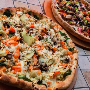 pizza, food