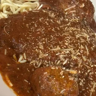 Spaghetti and Meatballs
