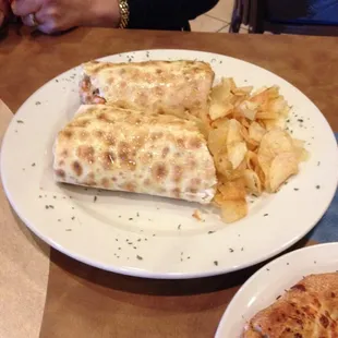 Roasted Chicken Wrap