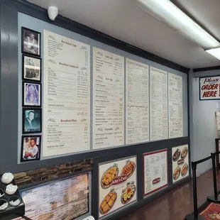 the inside of the restaurant
