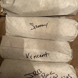 All AMAZING sandwiches!!!!!!
