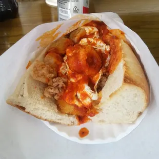 Shrimp Parm Heros