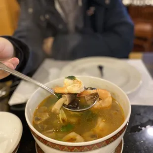 Tom Yum Goong Soup...