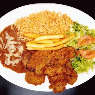 #14 Milanesa (Beef Breaded Steak)