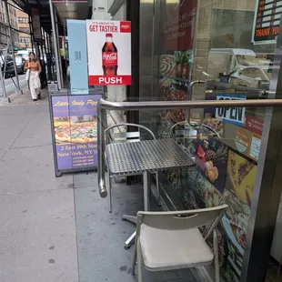 1 outdoor table