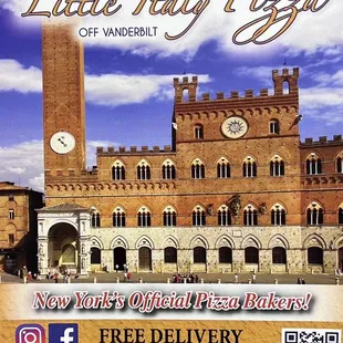 a poster for the restaurant