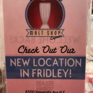 They even have a new location now. Closer to where we live yay