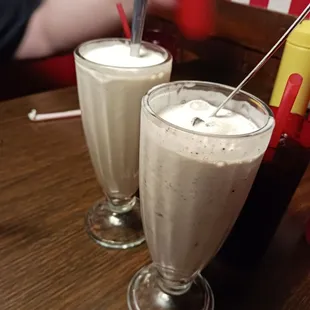 Butterscotch and oreo malts...mini size.