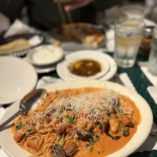 Chicken and sausage Capri