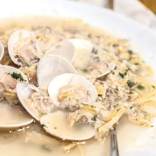 Debra's Linguine and Clams.