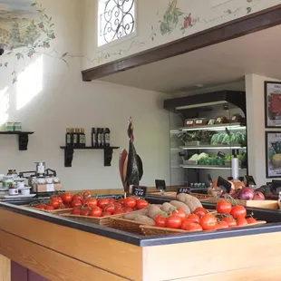 Beautiful open air atmosphere.