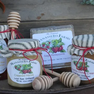 Organic, Local, Raw Honey