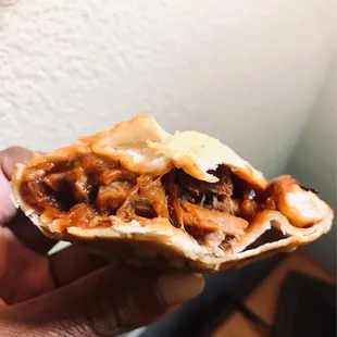 Texas BBQ empanada