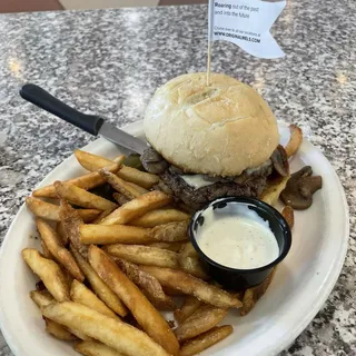 Mushroom & Swiss Melburger