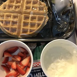 Strawberry Belgian Waffle