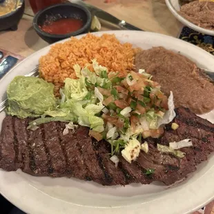 Carne Asada plate