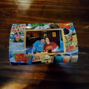 This adorable little photo souvenir..