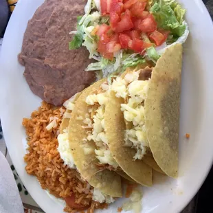 Crispy Taco Plate