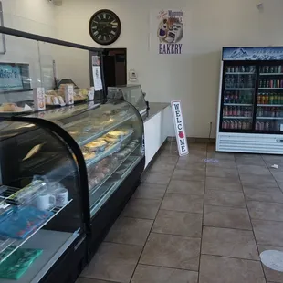 the inside of the store