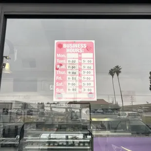 Hours as of 02/27/23! But they are gone at 4:15 already!!!