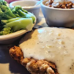 Chicken Fried Steak Dressed!