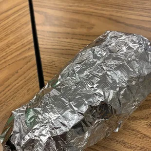 Food wrapped in foil just does something for me! I know it's about to be delicious and still hot lol