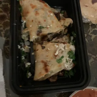 Mushroom Quesadillas