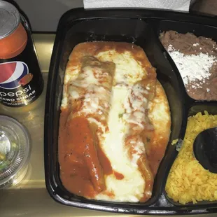 Suiza Chicken Enchiladas