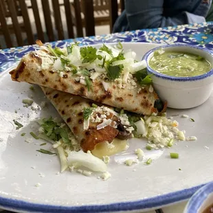 Mushroom Quesadillas