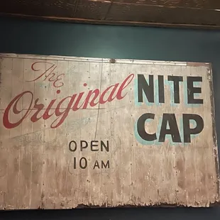 the original nite cap