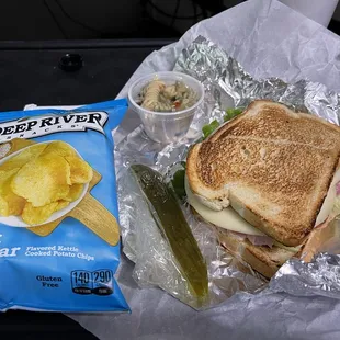 Combo meal less than $12! Sides a touch small but the sandwich was HUGE!