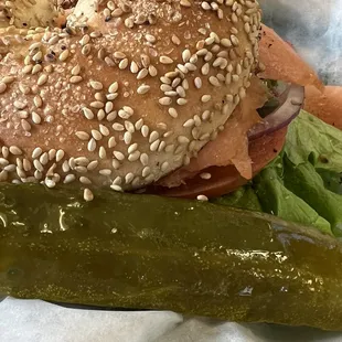 Lox bagel