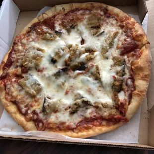 Eggplant Parm Pizza