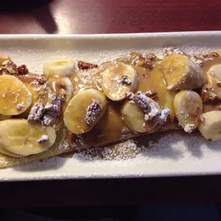 Coffee Maple Banana Crepe