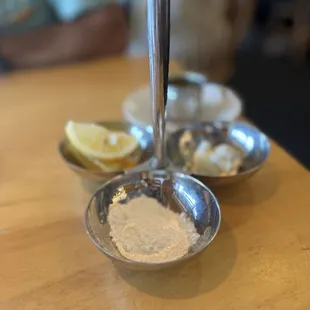 Condiments for the Dutch Baby