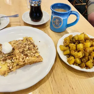 Cinnamon Almond French Toast - Half