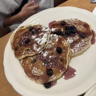 Blueberry Pancake Combo