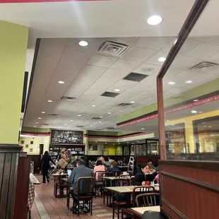 Restaurant from our booth