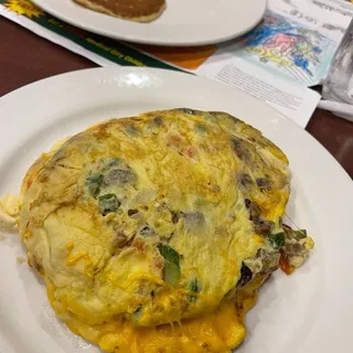 Fiesta Cheddar Omelette