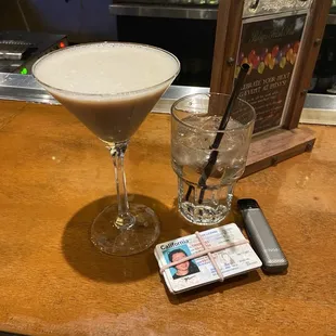 my espresso martini just how i like it, thank you Hugo!