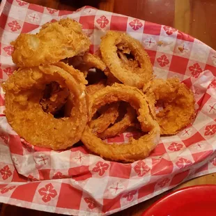 Fresh onion rings