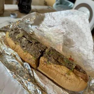 Mushroom Cheese Steak