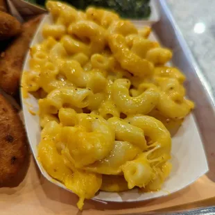 Mac and Cheese. $3.25.