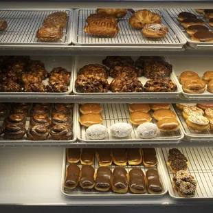 a variety of donuts