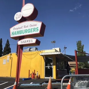 a hamburger restaurant