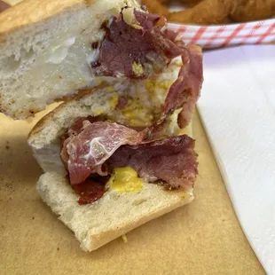 Pastrami sandwich