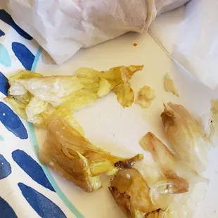 Rotten lettuce